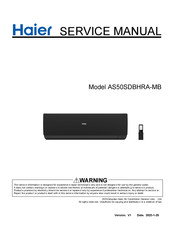 Haier AS50SDBHRA-MB Service Manual