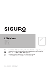 SIGURO SGR-LM-G380W Translation Of The Operating Instructions