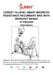 Sunny Health & Fitness COREZY User Manual