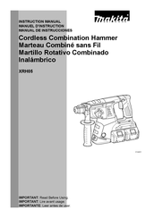 Makita XRH05 Instruction Manual