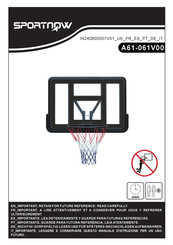 Sportnow A61-061V00 Instructions Manual
