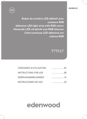 Edenwood 979567 Instructions For Use Manual