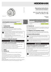 HEIDENHAIN WELLA1:65B Operating Instructions Manual