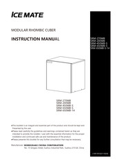 Hoshizaki Ice Mate SRM-200WB Instruction Manual