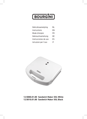 Bourgini 12.5010.01.00 Instructions Manual