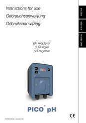 PICO pH Instructions For Use Manual