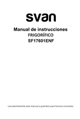 Svan SF17601ENF User Instruction