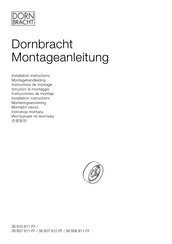 Dornbracht 36608811-06 Installation Instructions Manual