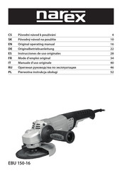 Narex EBU 150-16 Original Operating Manual