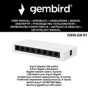 Gembird NSW-G8-01 User Manual