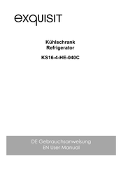 Exquisit KS16-4-HE-040C User Manual
