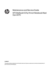 HP EliteBook 6 G1q Maintenance And Service Manual