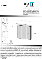 Forte LKXH131 Assembling Instruction