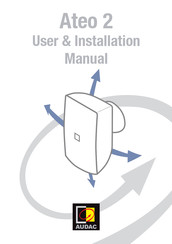 AUDAC ATEO2/B User & Installation Manual