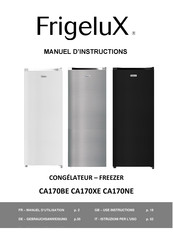 Frigelux CA170XE Use Instruction
