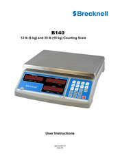 Brecknell B140-30 User Instructions