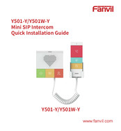 Fanvil Y501W-Y Quick Installation Manual