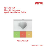 Fanvil Y501 Series Quick Installation Manual