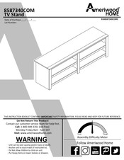 Ameriwood HOME 8587340COM Manual