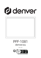 Denver PFF-1081 Manual