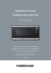 Farberware FMO11GZBKSS Instruction Manual