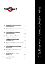 Krampouz CTCA7 Operating Instructions Manual