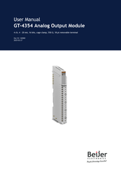 Beijer Electronics GT-4354 User Manual