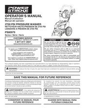 Power Stroke PS80979A Operator's Manual