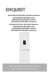 Exquisit KGC5320-95-E-WS-040C Instruction Manual