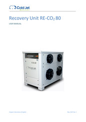 Cold Jet RE-CO2 80 User Manual
