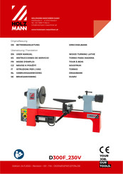 HOLZMANN MASCHINEN D300F 230V User Manual