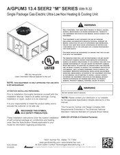Maytag A/GPUM34208031 Manual