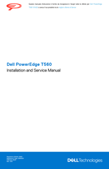 Dell E86S Installation And Service Manual