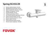RAVAK Spring SG 032.00CR Installation Instructions Manual