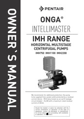 Pentair ONGA IMH2200K Owner's Manual
