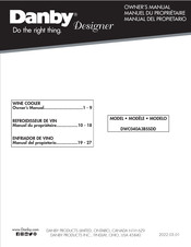 Danby DWC040A3BSSD Owner's Manual