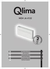 Qlima WDH JA 4122 Operating Manual