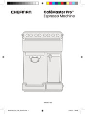 Chefman CafeMaster Pro RJ54-I-SV Instructions Manual
