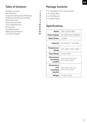 Cosori CAF-DC601-WEU Instructions Manual