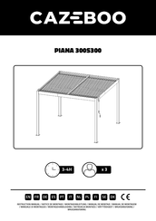 Cazeboo PIANA 300S300 Instruction Manual