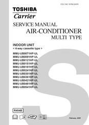 Carrier TOSHIBA MMU-UB0151HP-UL Service Manual