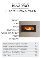 Panadero 80207 Usage And Maintenance Instructions