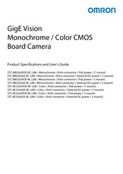 Omron STC-BCS202GE-BC Product Specifications And User's Manual