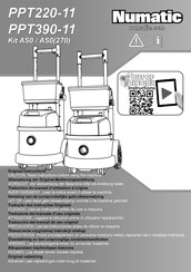 Numatic PPT390 Original Instructions Manual
