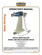 Baileigh Industrial BR-18E-24 Operator's Manual