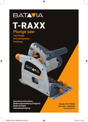 Batavia T-RAXX BT-PS008 Operating Instructions Manual