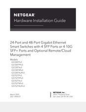 NETGEAR GS728TPv3 Hardware Installation Manual