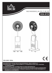 HOMCOM 824-019 Manual
