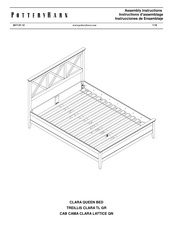 PotteryBarn CLARA Assembly Instructions Manual