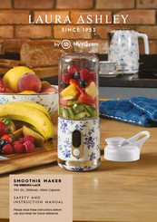 MyVQ LAURA ASHLEY VQ-SBBD614-LACR Safety And Instruction Manual